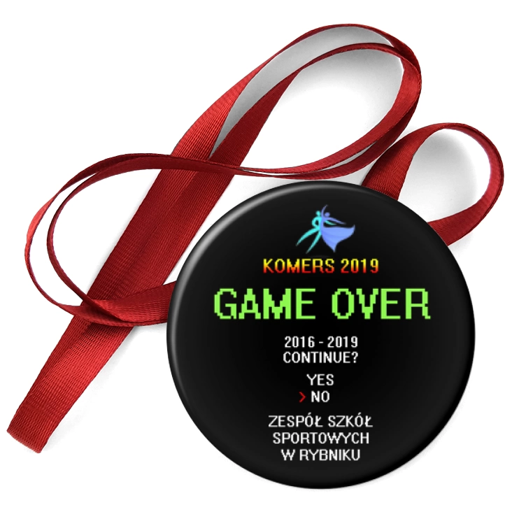 przypinka medal Komers 2019