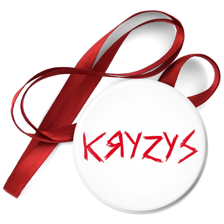 przypinka medal Kryzys