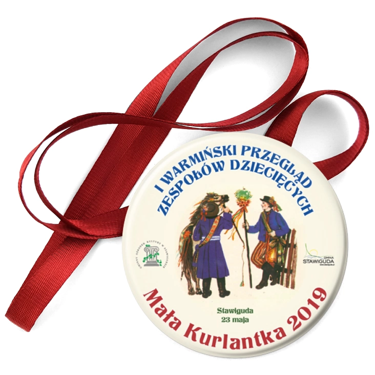 przypinka medal Mała Kurlantka 2019