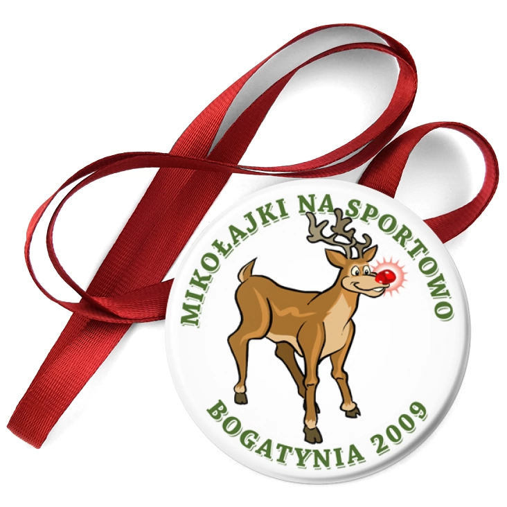 przypinka medal Mikołajki Bogatynia F