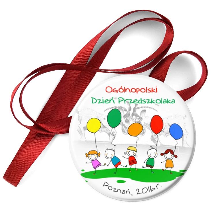przypinka medal Ogólnopolski Dzień Przedszkolaka