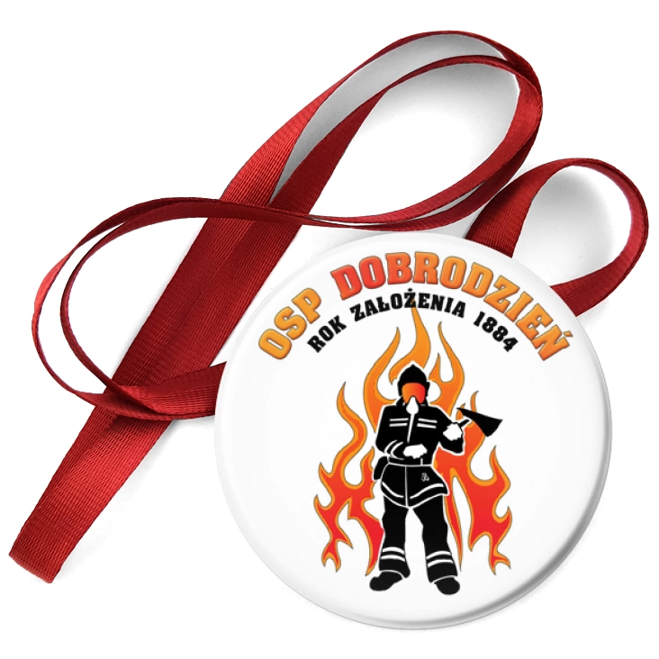 przypinka medal OSP Dobrodzień