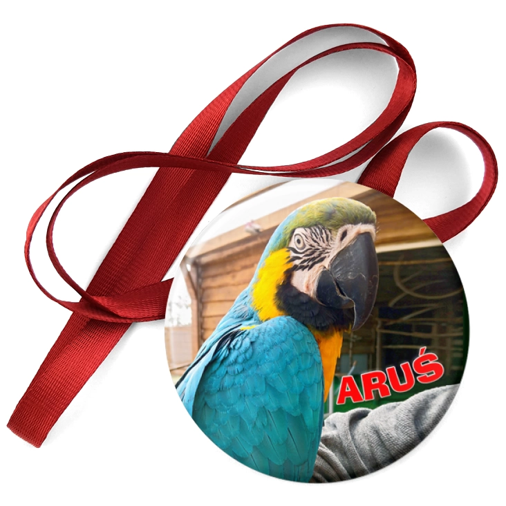 przypinka medal Papugarnia Mazury