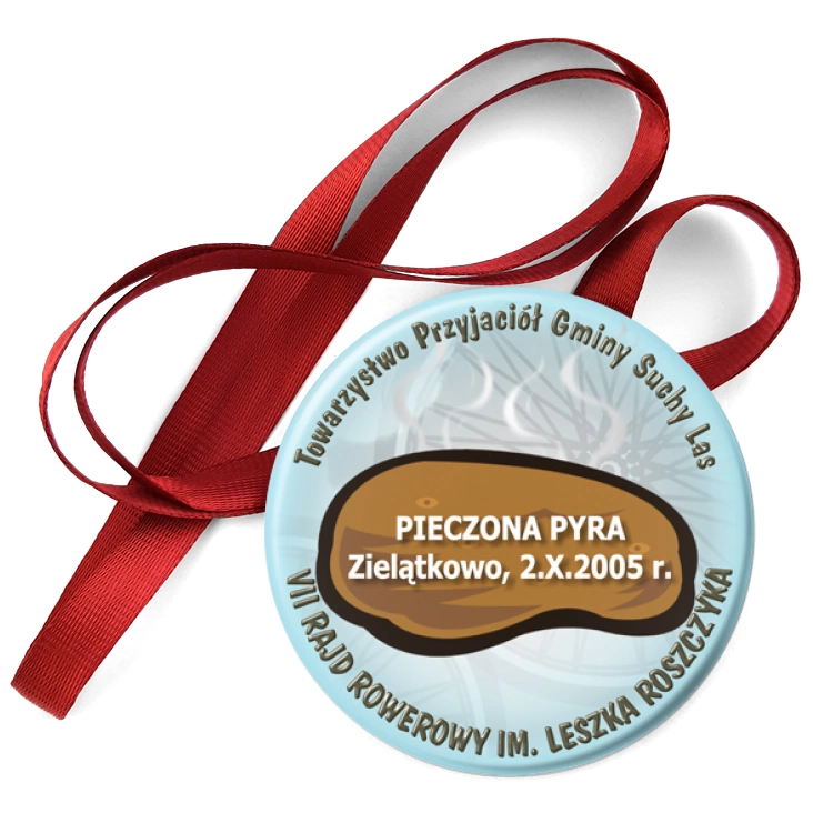 przypinka medal Pieczona Pyra 2005