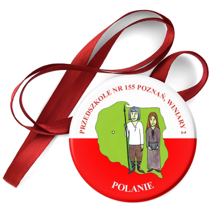 przypinka medal Przedszkole nr 155