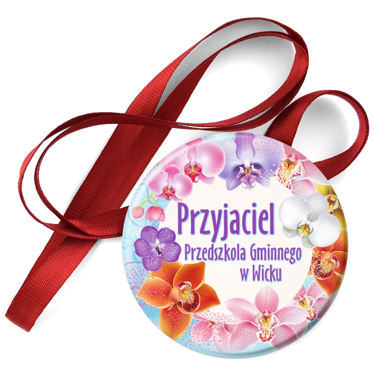 przypinka medal Przyjaciel przedszkola