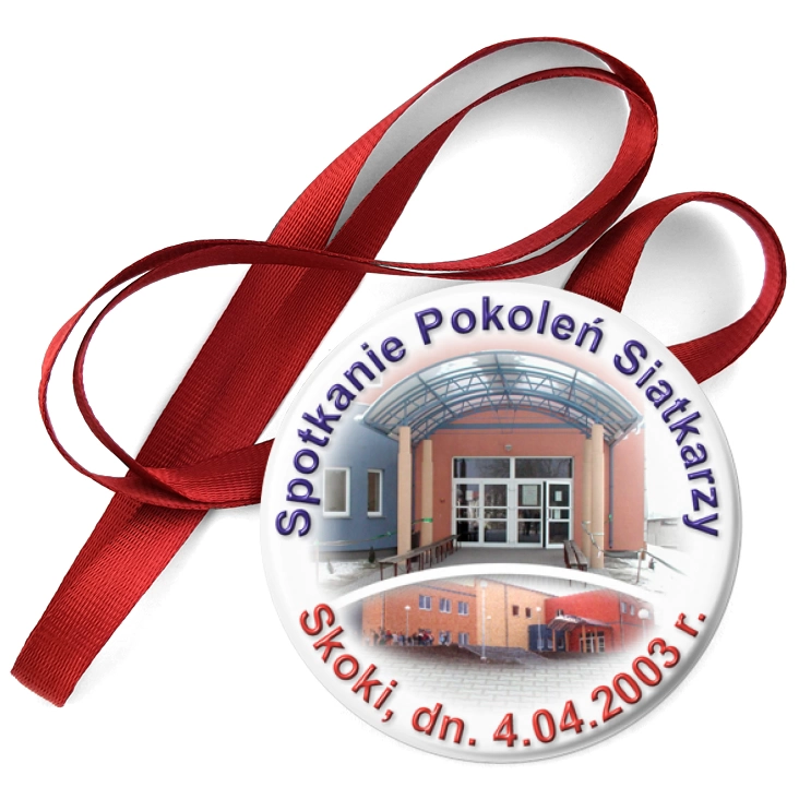 przypinka medal Spotkanie Pokoleń Siatkarzy