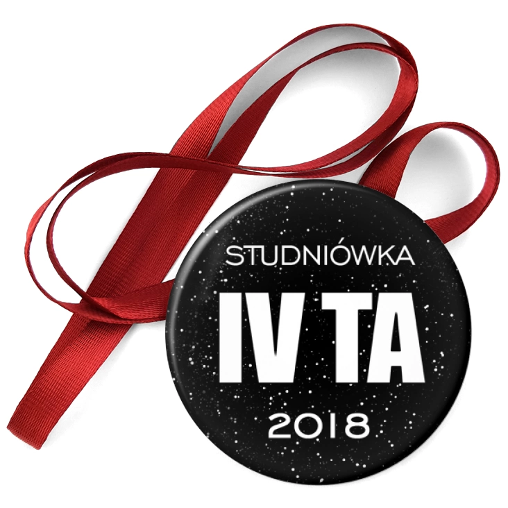 przypinka medal Studniówka 2018