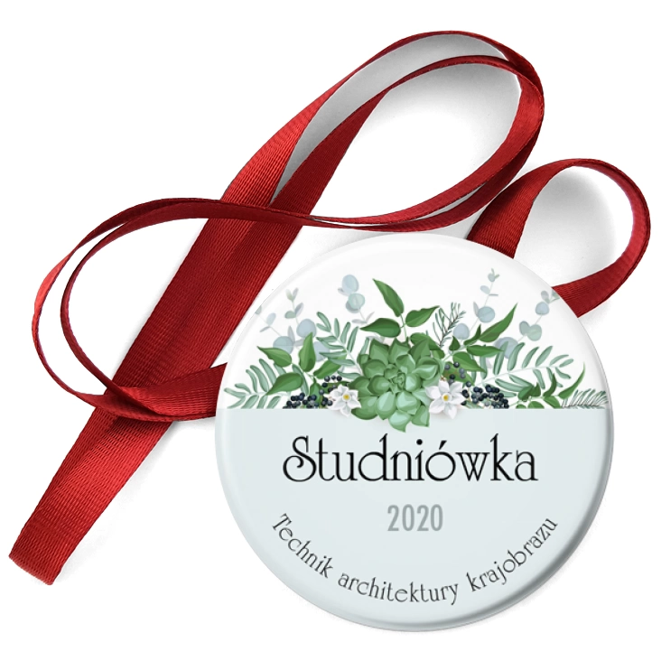 przypinka medal Studniówka 2020