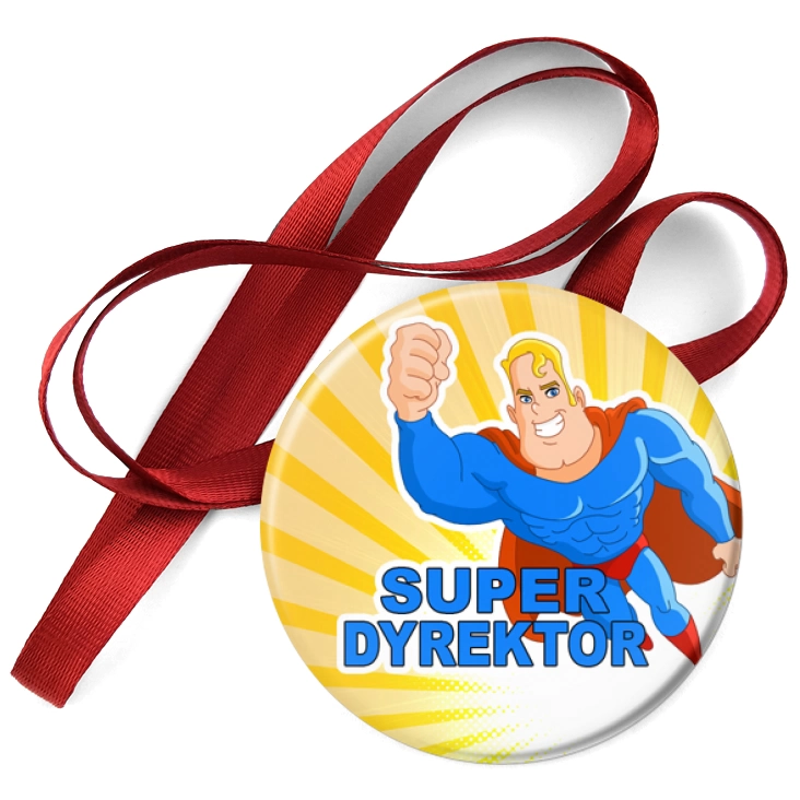 przypinka medal Super Dyrektor