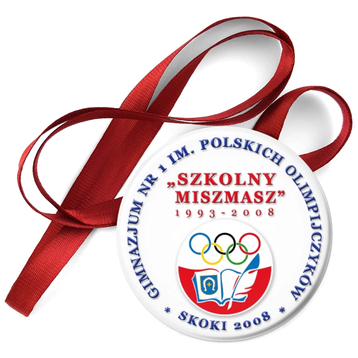 przypinka medal Szkolny Miszmasz