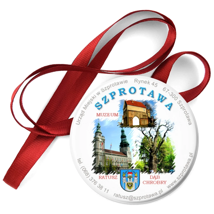 przypinka medal Szprotawa