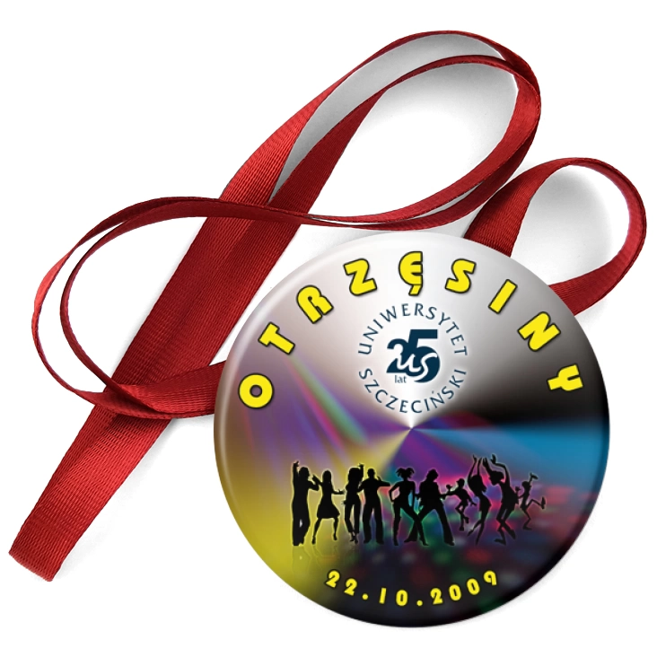 przypinka medal Uniwersytet Szczeciński - Otrzęsiny