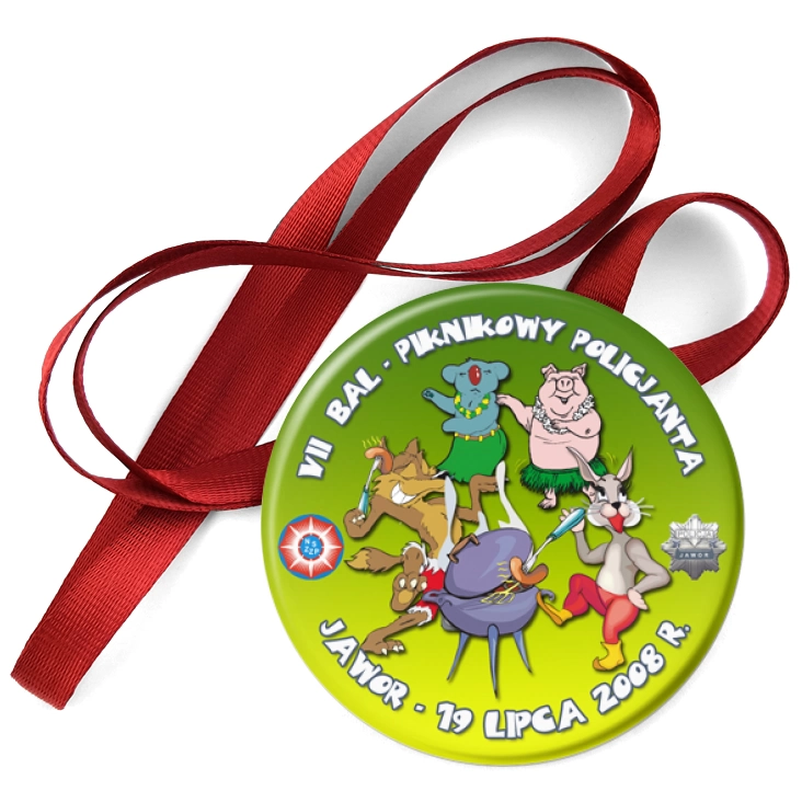 przypinka medal VII Piknikowy Bal Policjanta