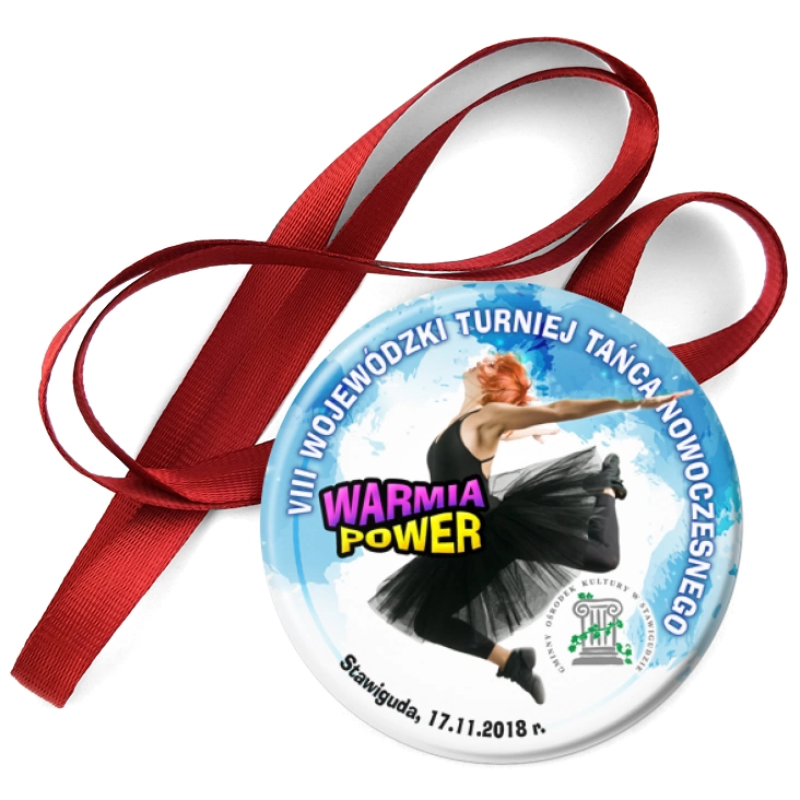 przypinka medal Warmia Power 2018