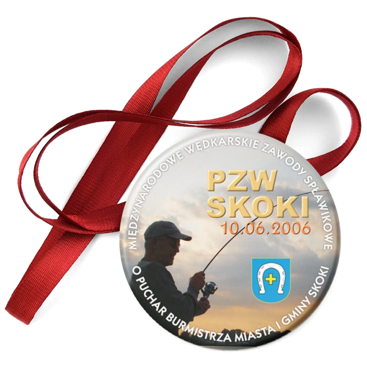 przypinka medal Wędkarskie Zawody Spławikowe 2006