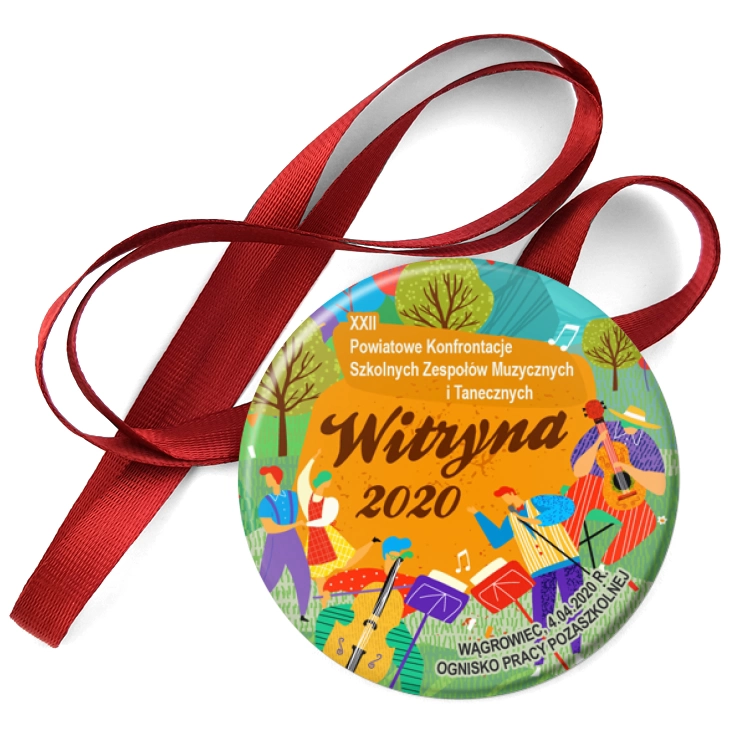 przypinka medal Witryna 2020