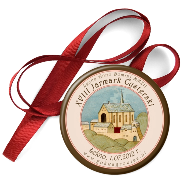 przypinka medal XVIII Jarmark Cysterski