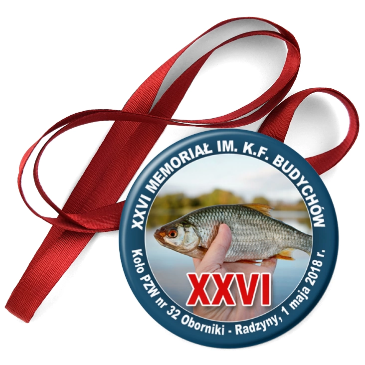 przypinka medal XXVI Memoriał K.F. Budychów