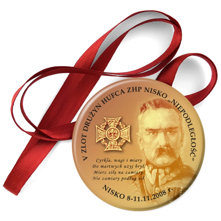 przypinka medal ZHP Nisko A