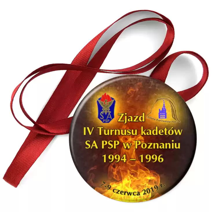 przypinka medal Zjazd IV Turnusu kadetów