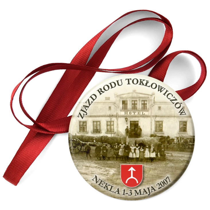 przypinka medal Zjazd Rodu Tokłowiczów
