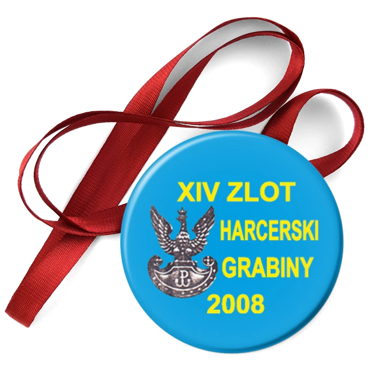 przypinka medal Zlot Harcerski Grabiny