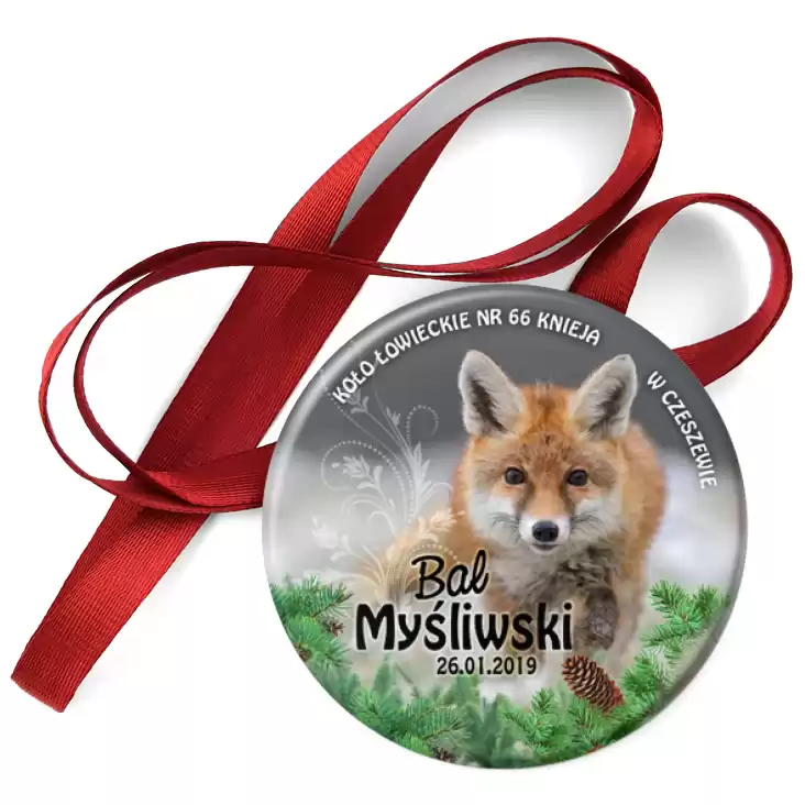 przypinka medal Bal Myśliwski 2019