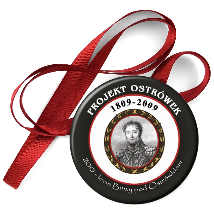 przypinka medal 200-lecie Bitwy pod Ostrówkiem
