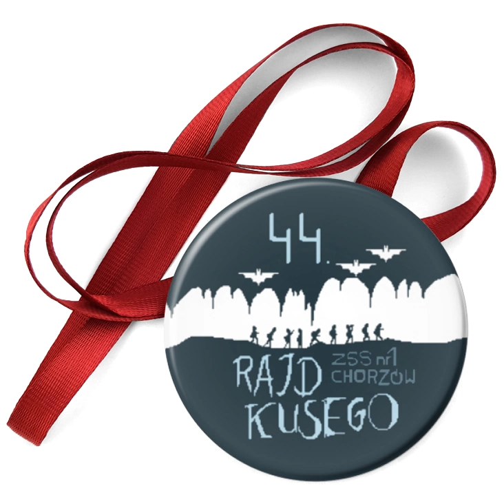 przypinka medal 44. Rajd Kusego