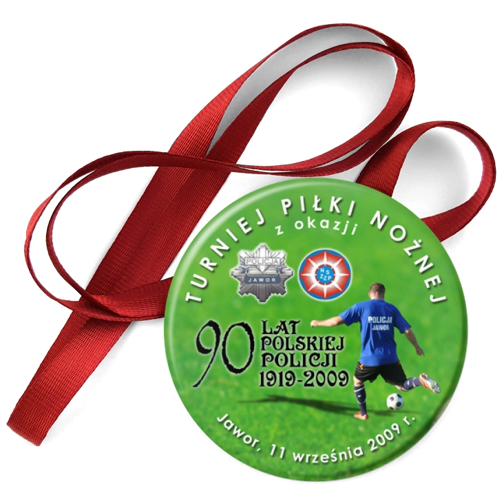 przypinka medal 90 Lat Polskiej Policji