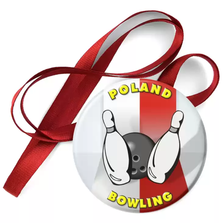 przypinka medal Bowling Poland 2006