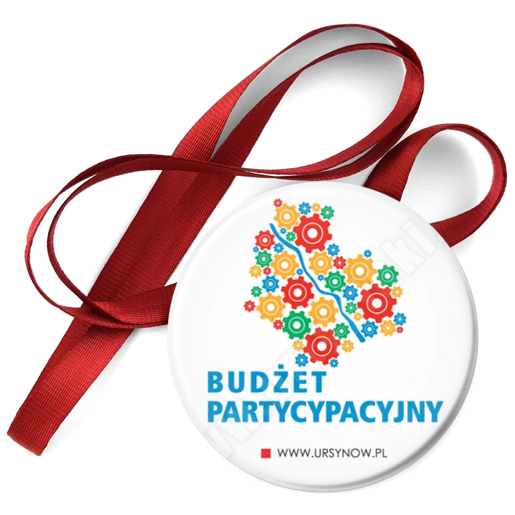 przypinka medal Budżet Partycypacyjny