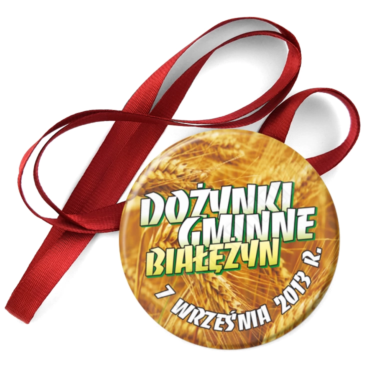 przypinka medal Dożynki Gminne Białężyn