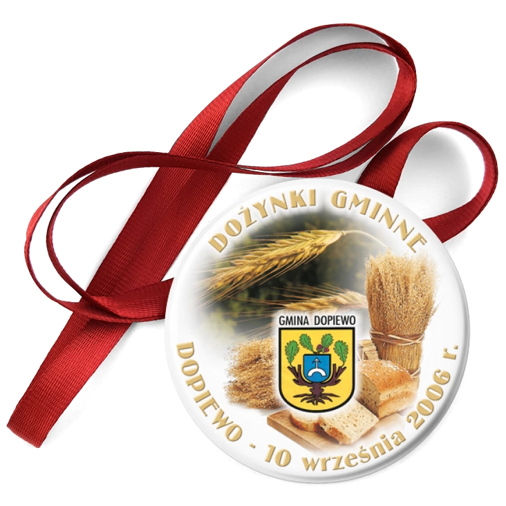 przypinka medal Dożynki Gminne - Dopiewo