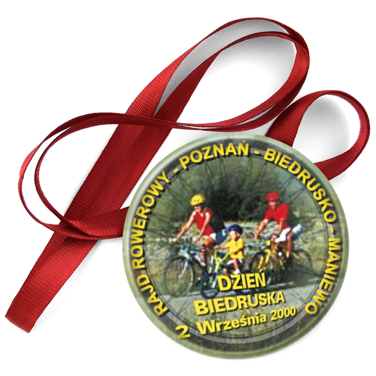 przypinka medal Dzień Biedruska 2000