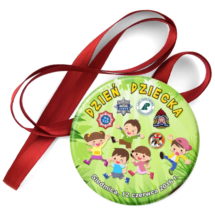przypinka medal Dzień Dziecka
