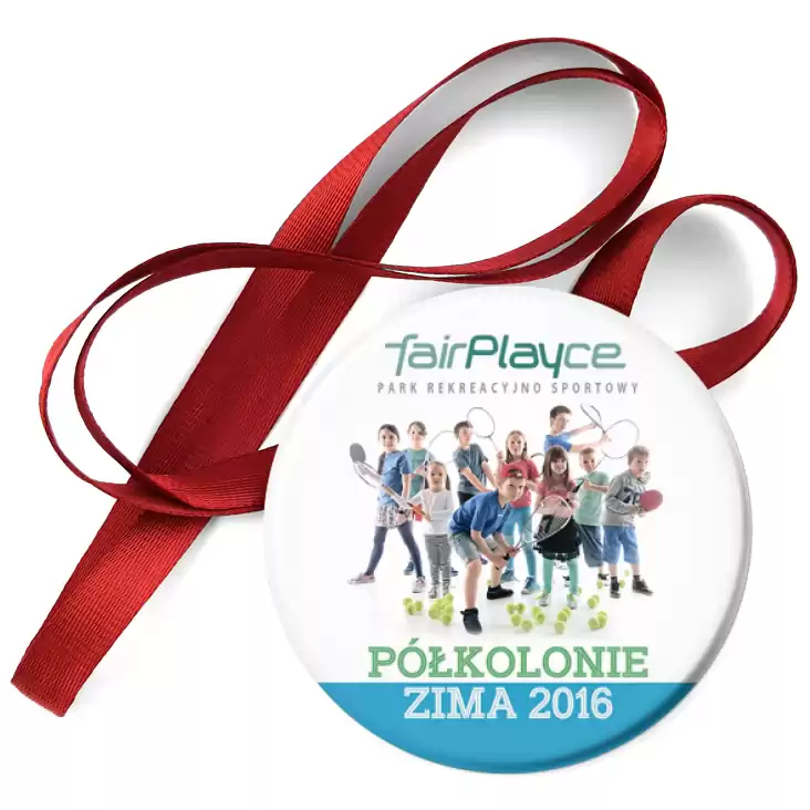 przypinka medal FairPlayce - Półkolonie 2016 