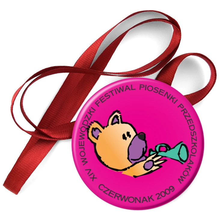 przypinka medal Festiwal Piosenki Przedszkolaków