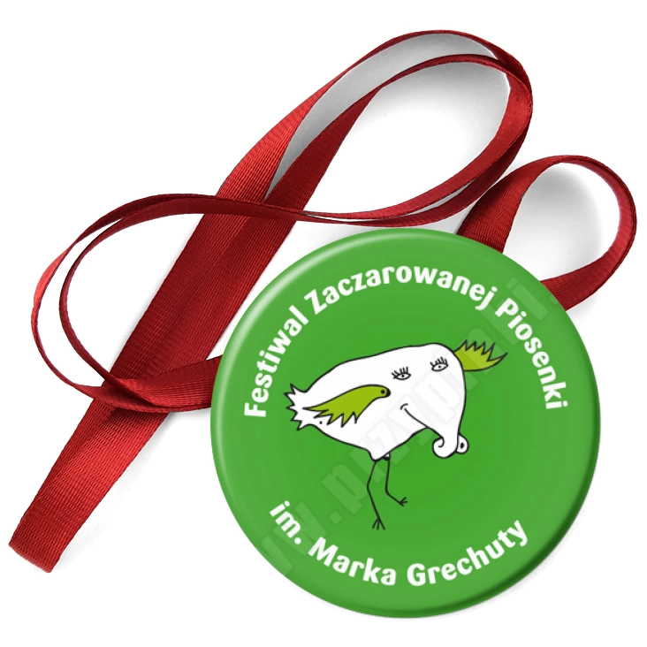 przypinka medal Festiwal Zaczarowanej Piosenki im. Marka Grechuty