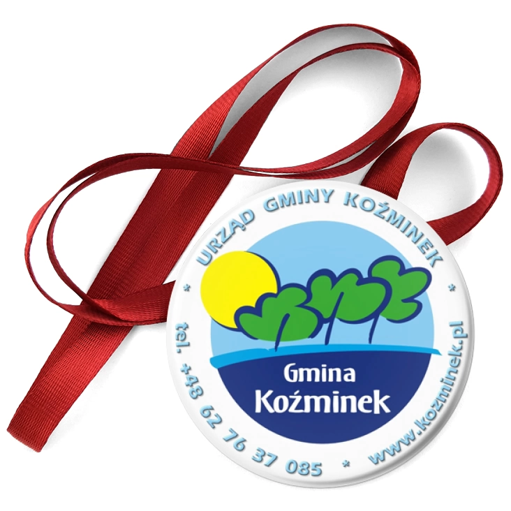 przypinka medal Gmina Koźminek
