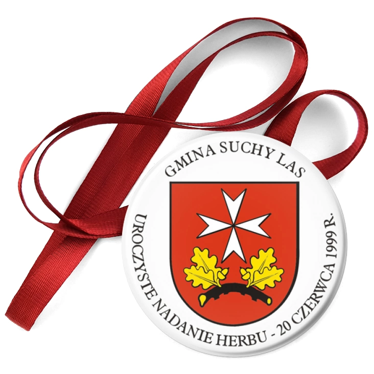 przypinka medal Gmina Suchy Las