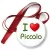 Przypinka medal I love Piccolo