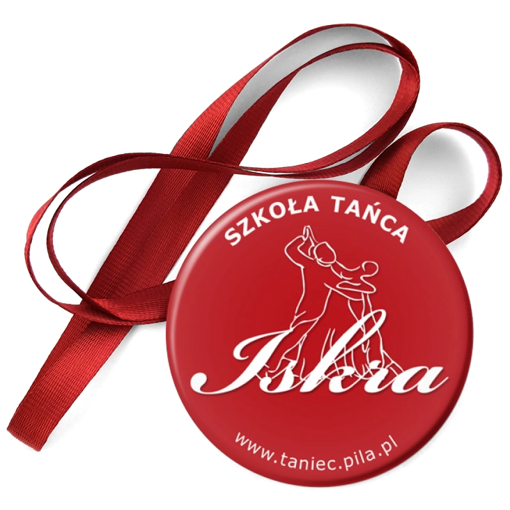 przypinka medal Iskra