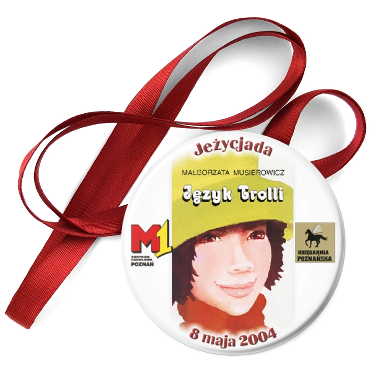 przypinka medal Jeżycjada - Język Trolli