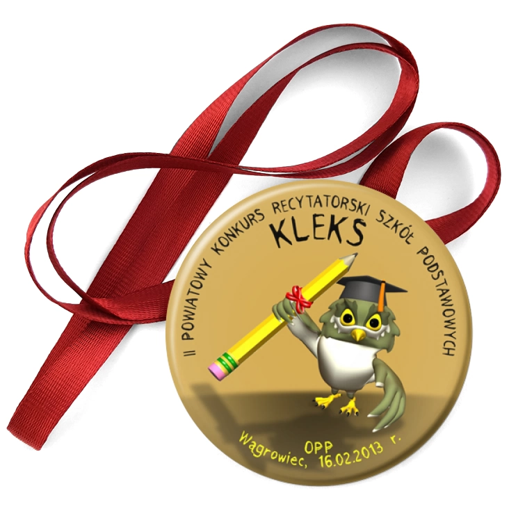 przypinka medal Kleks 2013