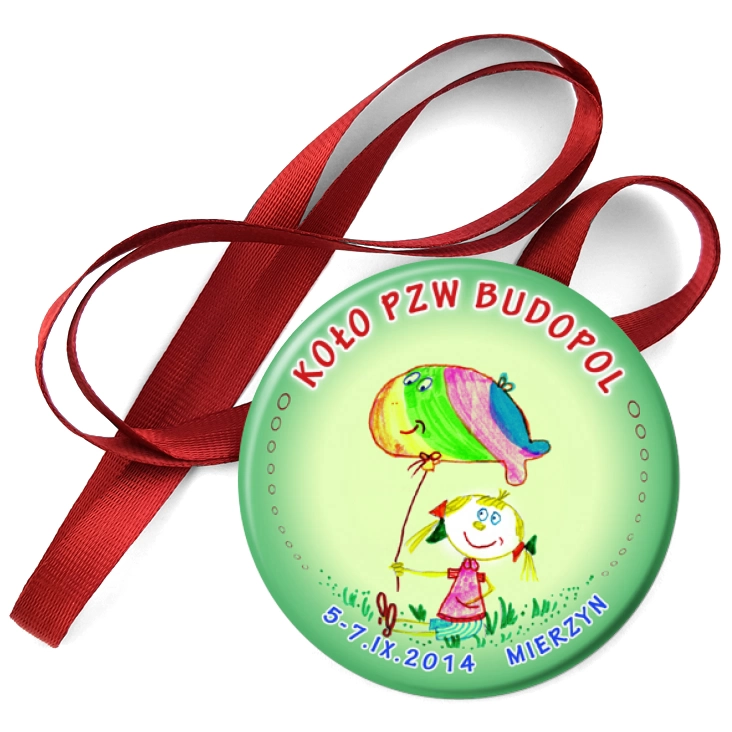 przypinka medal Koło PZW Budopol