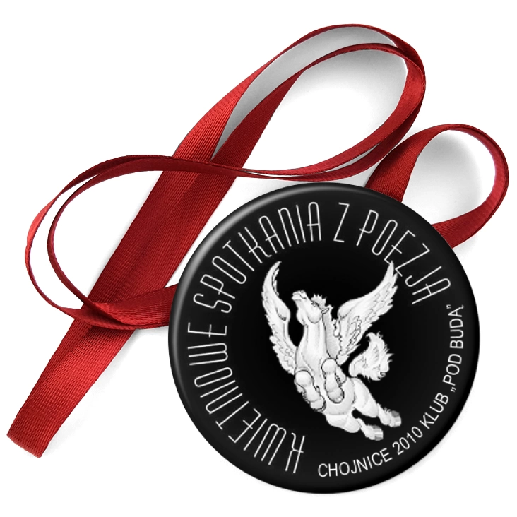 przypinka medal Kwietniowe spotkania z poezją
