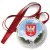 Przypinka medal Miejskie Gimnazjum Koedukacyjne w Mosinie 