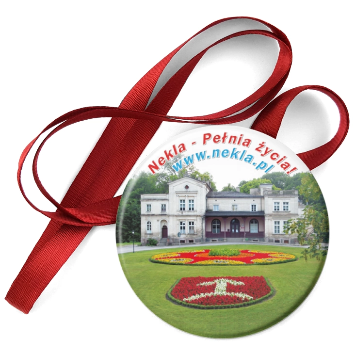 przypinka medal Nekla - Pełnia życia